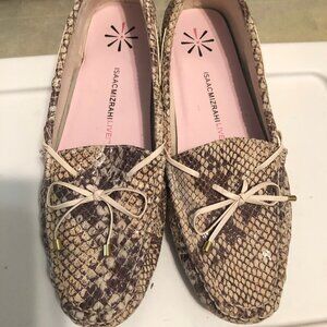 Isaac Mizrahi Snakeskin Design Shoes